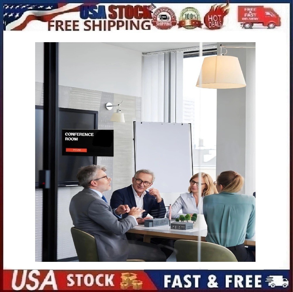 Conference Room – In Session/Vacant Privacy Sign, 7.75” x 3.25” Magnetic Slide