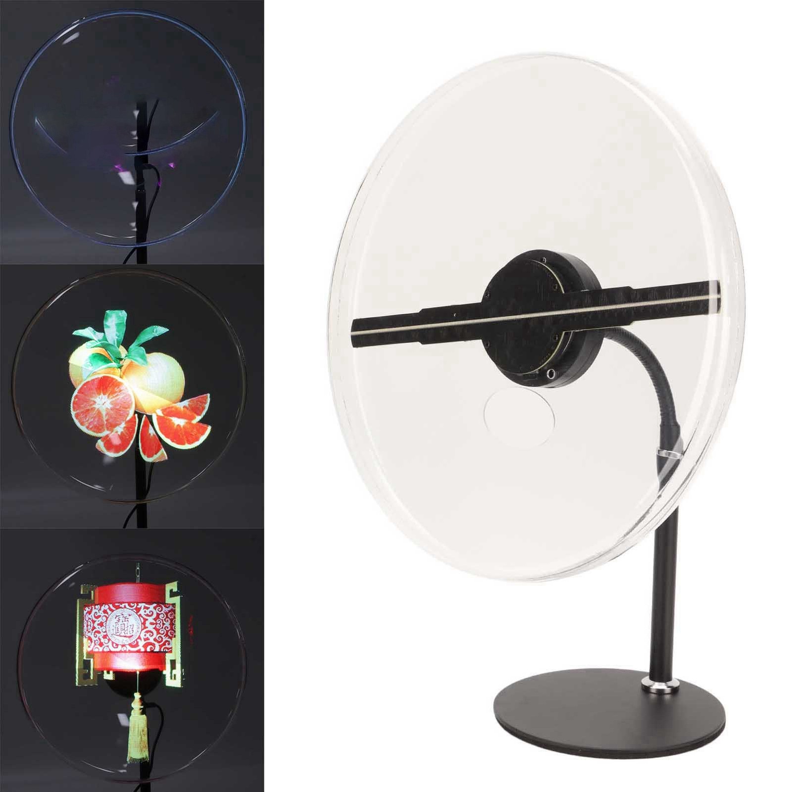 Holographic Advertising Projector 256×1024 176 Degree Visual Angle 256 LED FJDZ