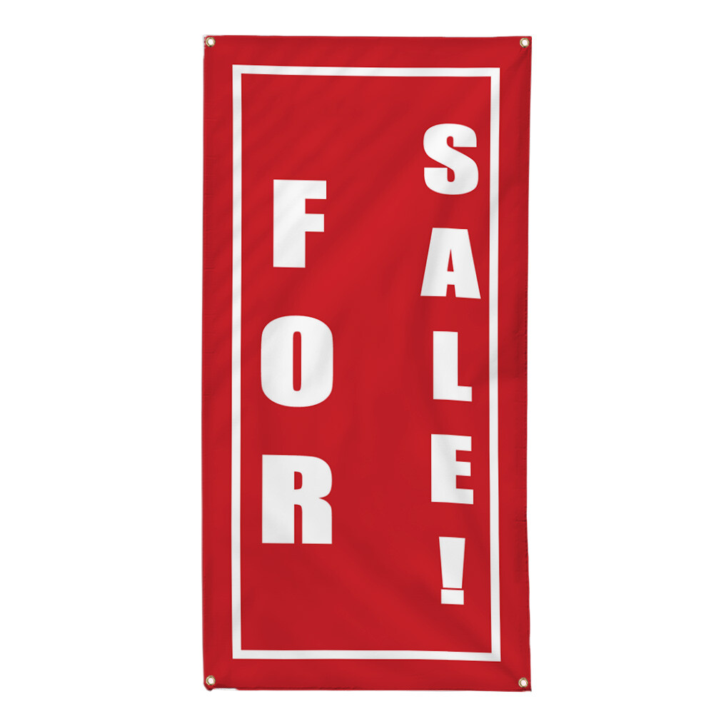 Vertical Vinyl Banner Multiple Sizes For Deal! Promotion Business Business