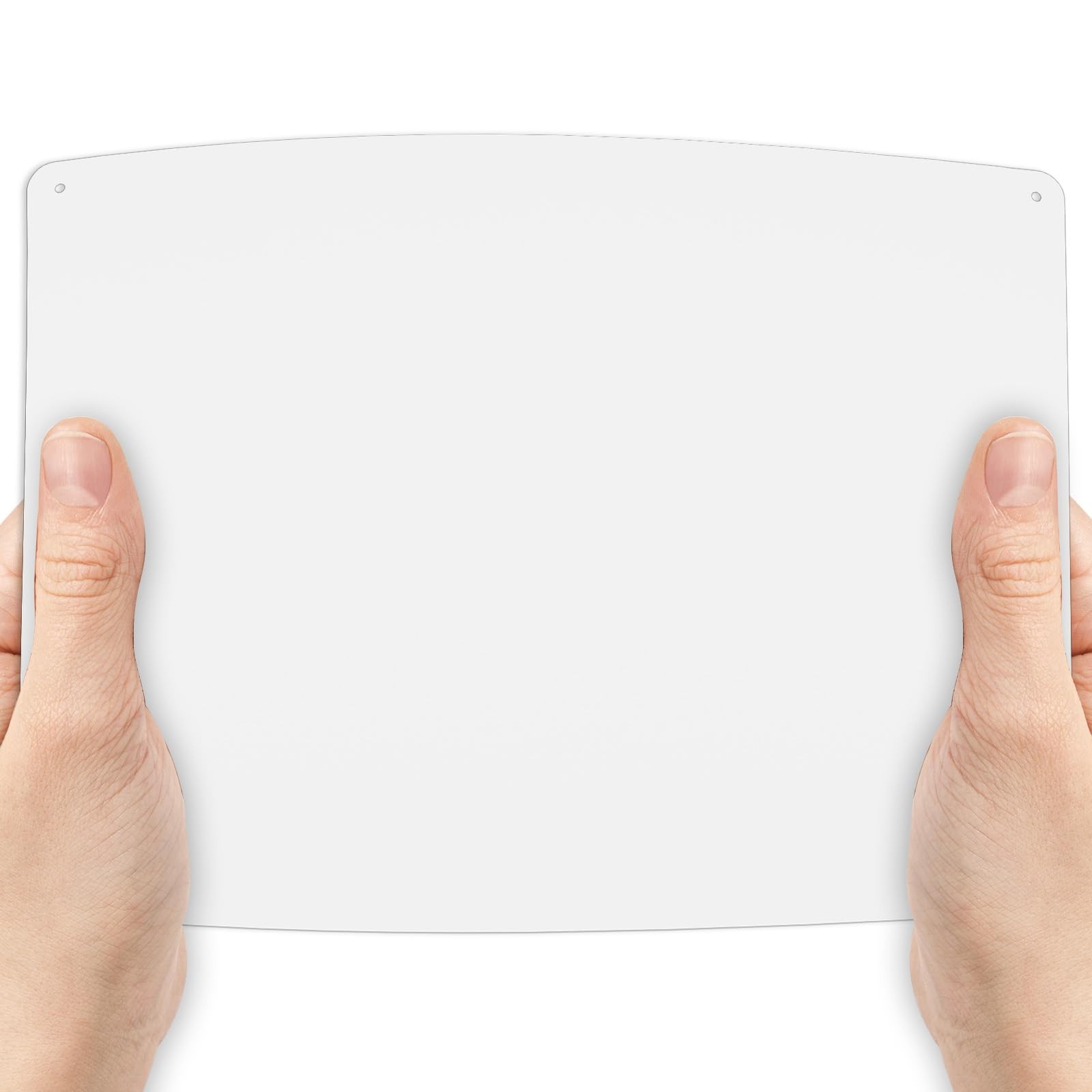 MUXYH 4 Pack White Sign Blanks, 14 x 10 Inches, Sturdy Rust Free Aluminum Met…