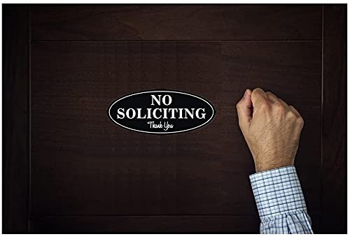 NoSoliciting Sign for House Signs for Home Premium No Soliciting Thank You S…