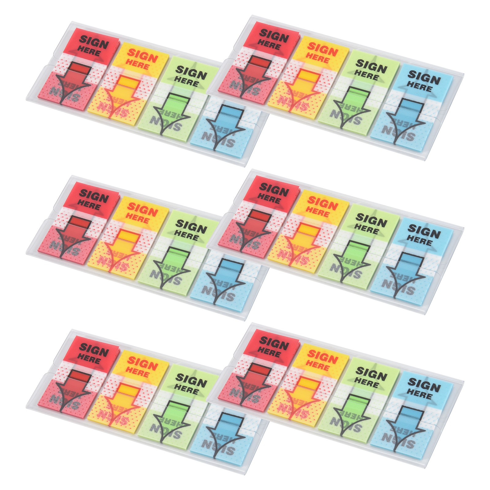 500pcs Sign Here Stickers,Labels Stickers Adhesive Sign Here Tabs Sign Post6798