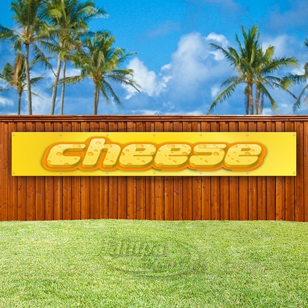 CHEESE Advertising Food Burgers Snack Vinyl Banner Flag Sign USA XL02361