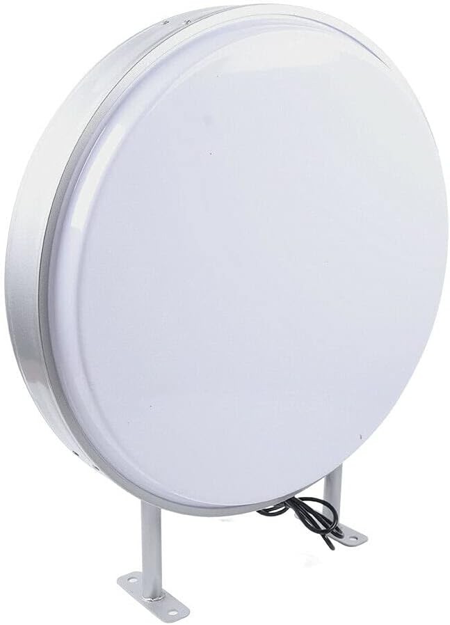 24” Led Double Sided Outdoor Advertising Projecting Light Box Sign, Waterproof