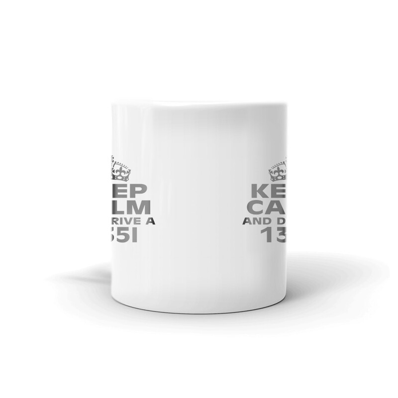 Keep Calm And Drive A 135I Coffee Tea Ceramic Mug Office Work Cup Gift