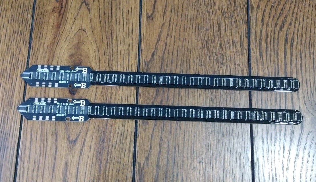 Missyou 3D Hologram Fan Blade Two B Replacement 13 1/2″