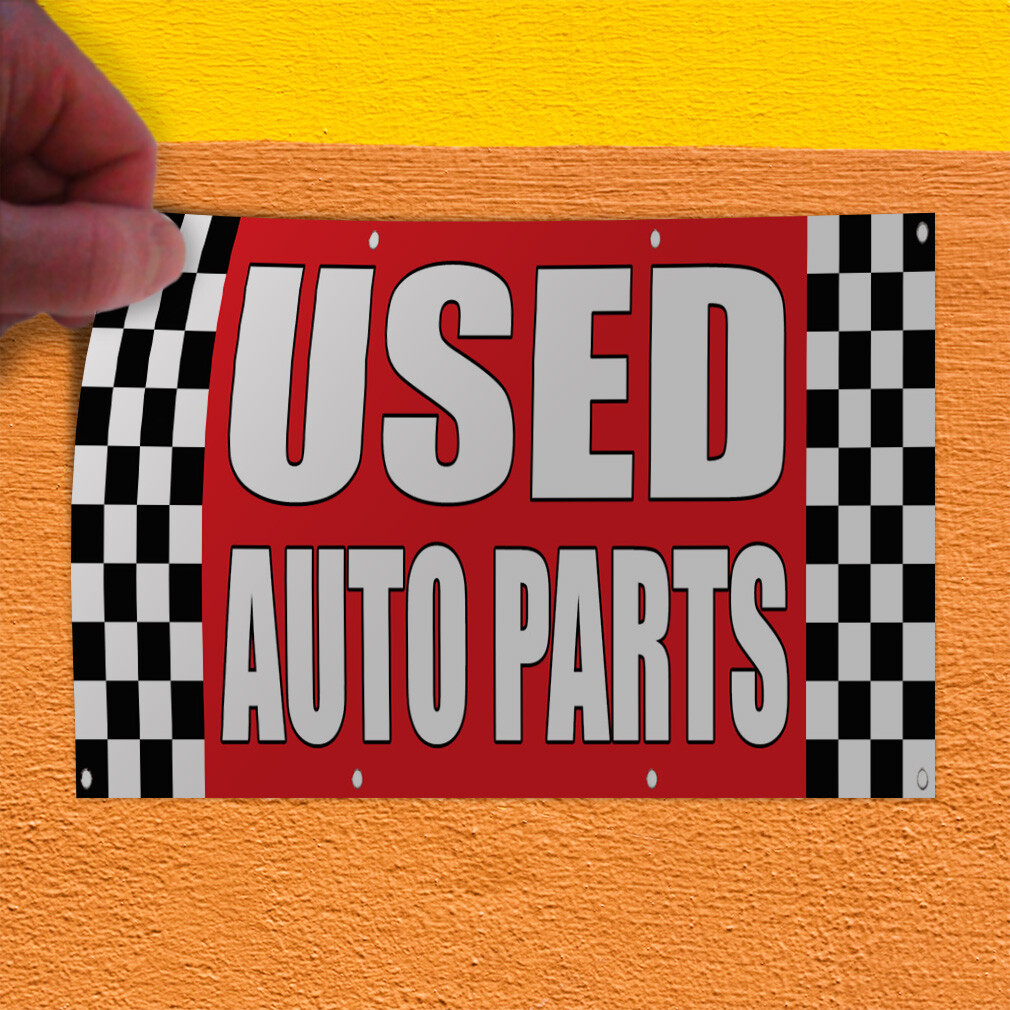 Decal Stickers Used Auto Parts Auto Body Shop Car Repair A Store Sign Label