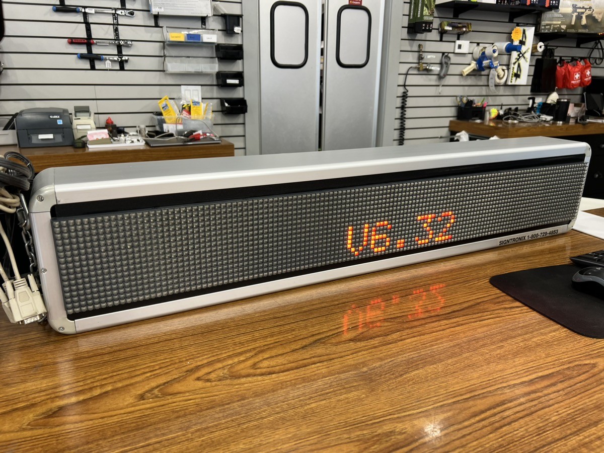 SIGNTRONIX LED-2 LED DIGITAL SIGN (WCP016138)