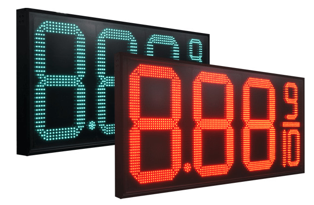 12V LED OIL GAS STATION Electronic Fuel PRICE SIGN 8″,10′,12′,14″ PCB sign board