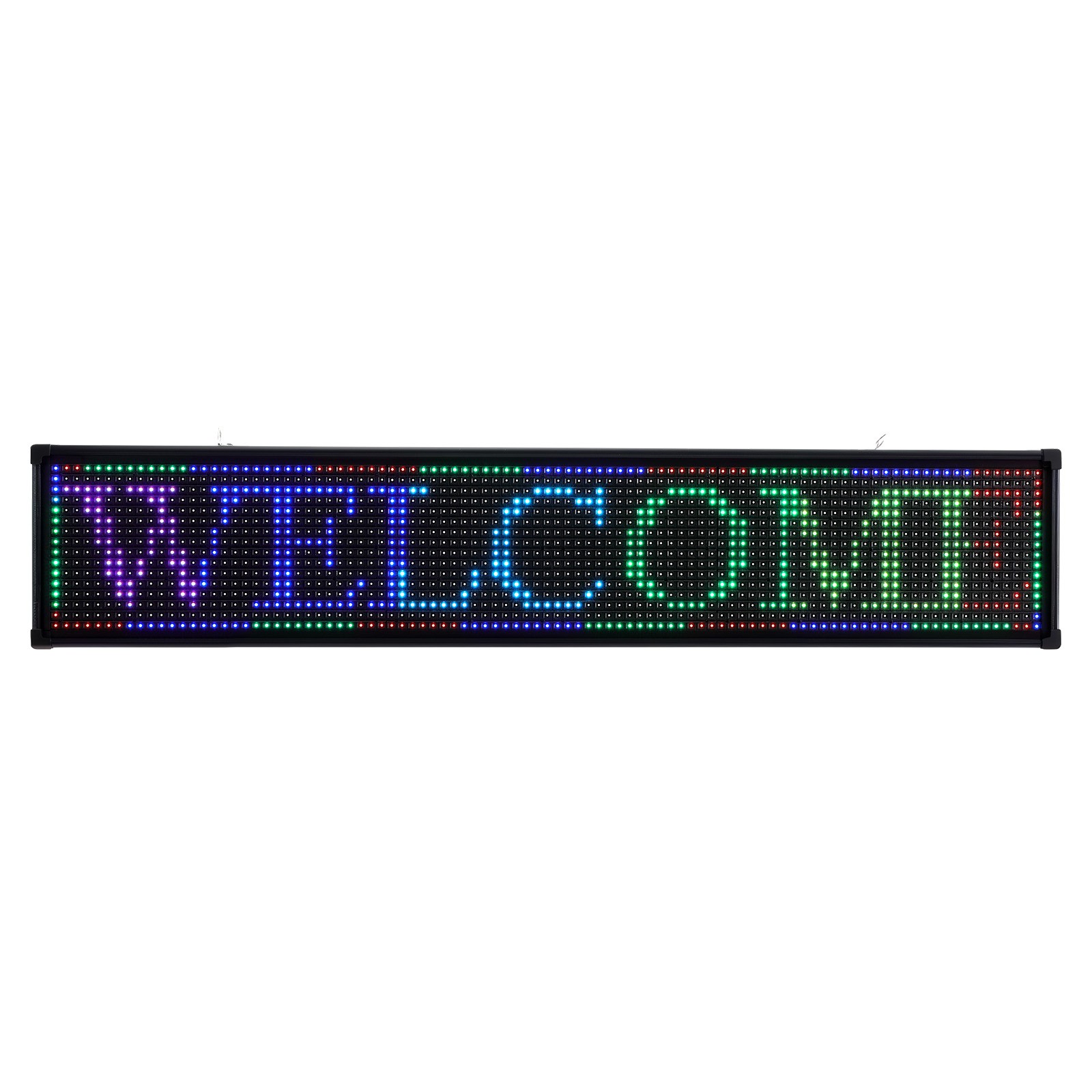 LED Display with WiFi Full Color Sign 40“ x 8“ Scrolling Huge Bright Advertising