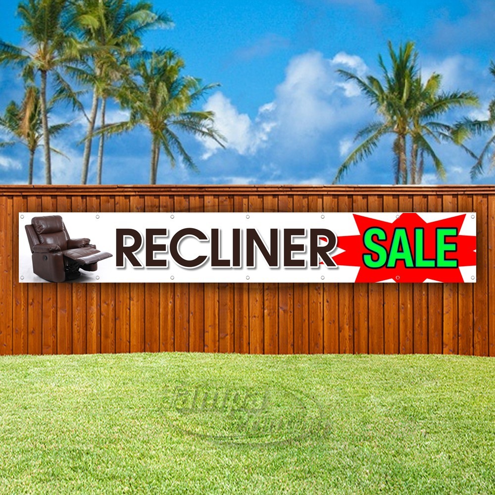 RECLINER SALE Advertising Home Furniture Vinyl Banner Flag Sign USA XL02474