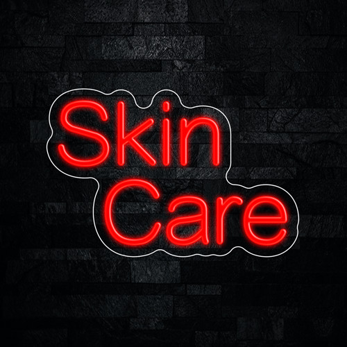 Skin Care LED Neon Sign 15″L x 10″H #33393
