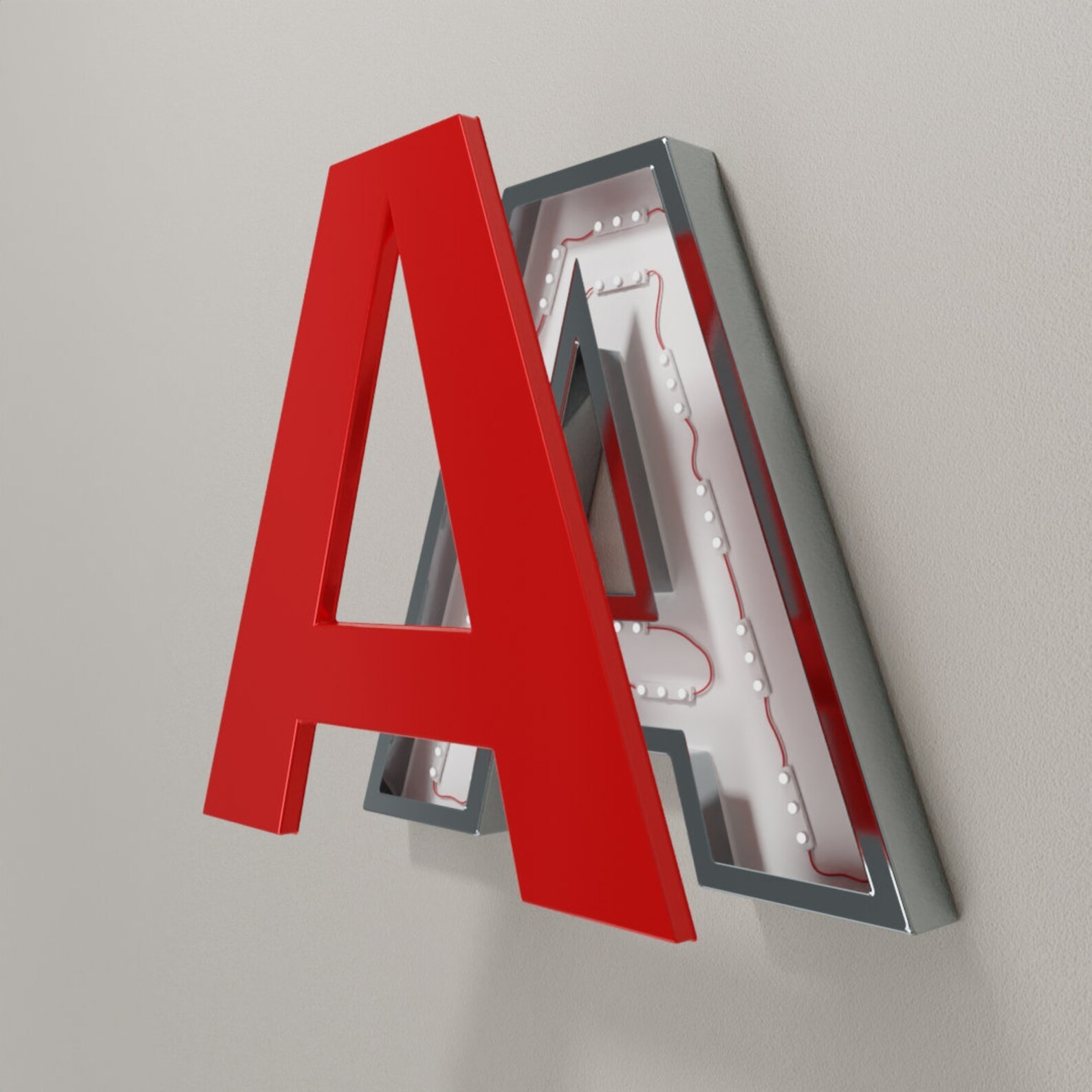 𝑵𝓙 Custom 3D Channel Letters LED Front Lit Storefront & Indoor Outdoor Signage