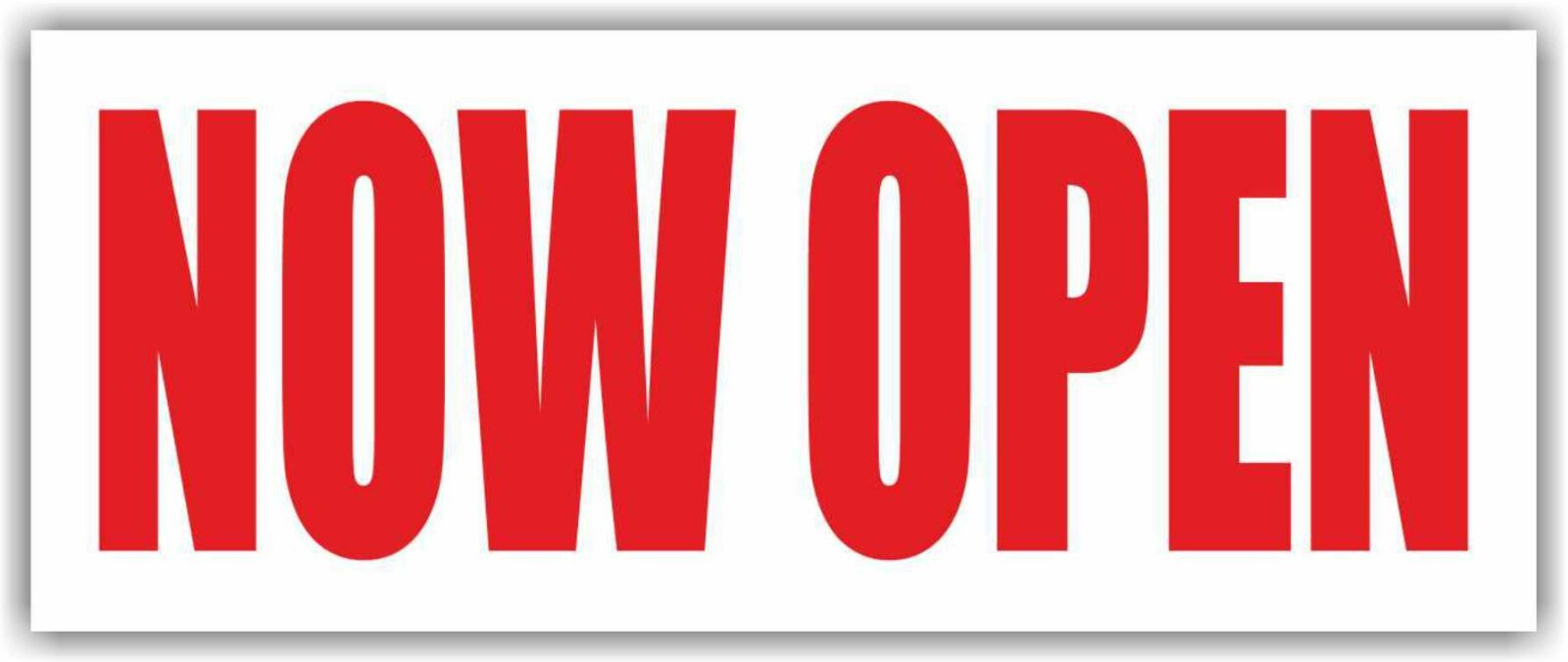 NOW OPEN Advertising Banner Vinyl Mesh Sign Flag Store Grand Opening Welcome