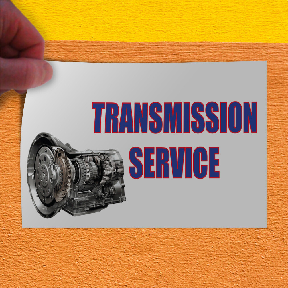 Decal Stickers Transmission Service Advertising Printing C Store Sign Label