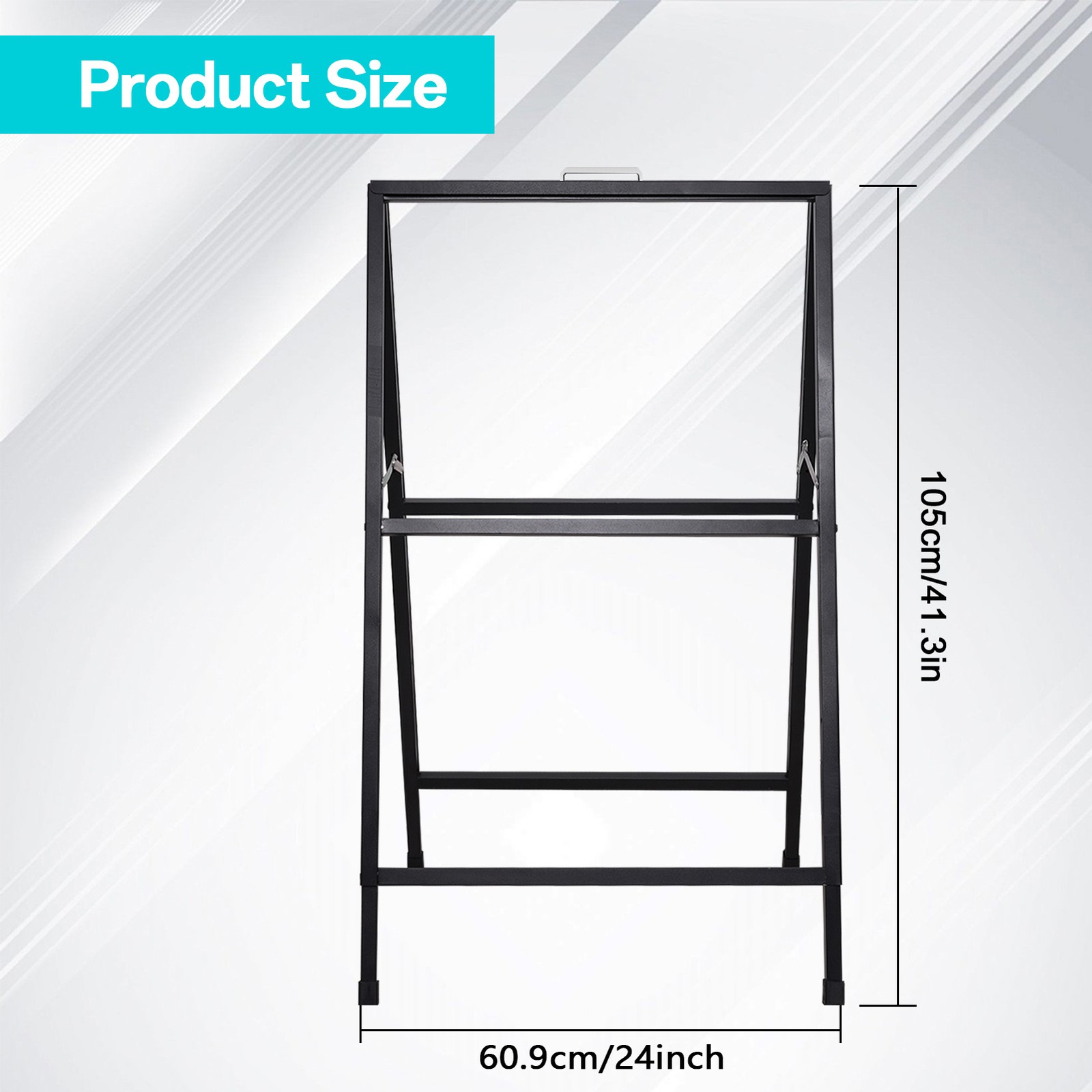 A Frame Sidewalk Sign, Heavy Duty Sandwich Board Signs 24×36 in