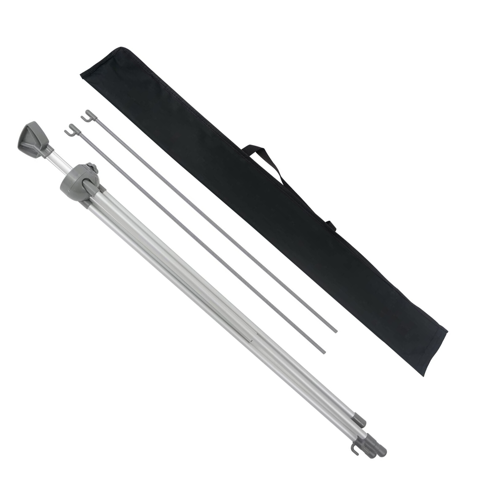 Adjustable X Banner Stand 24″x63″ to 32″x72″ (Stand ONLY) with Carrying Bag