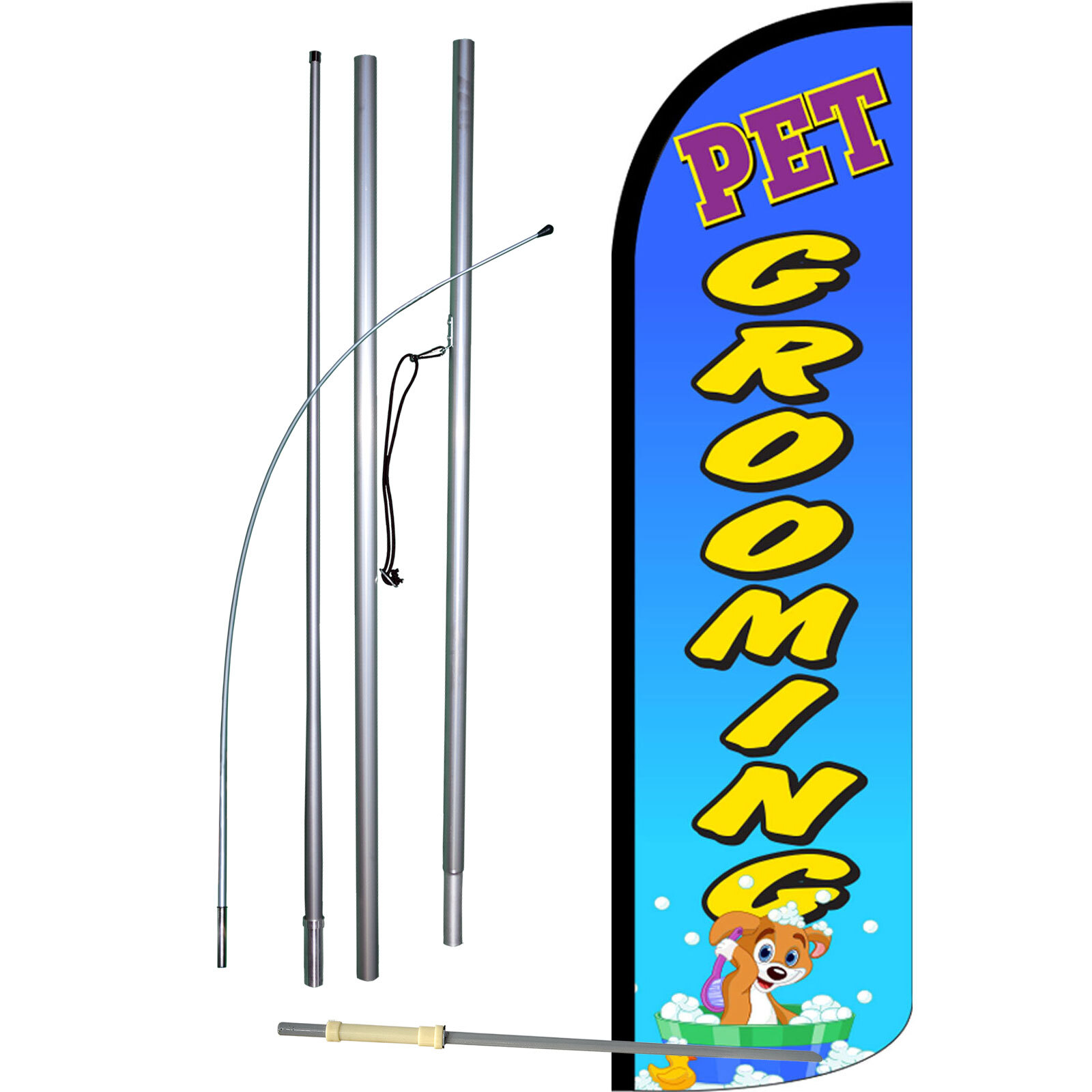 Pet Grooming Swooper Flag Kit