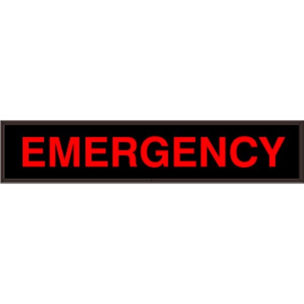 Signal-Tech 27650 PHX734R-191/120-277VAC EMERGENCY Outdoor Sign