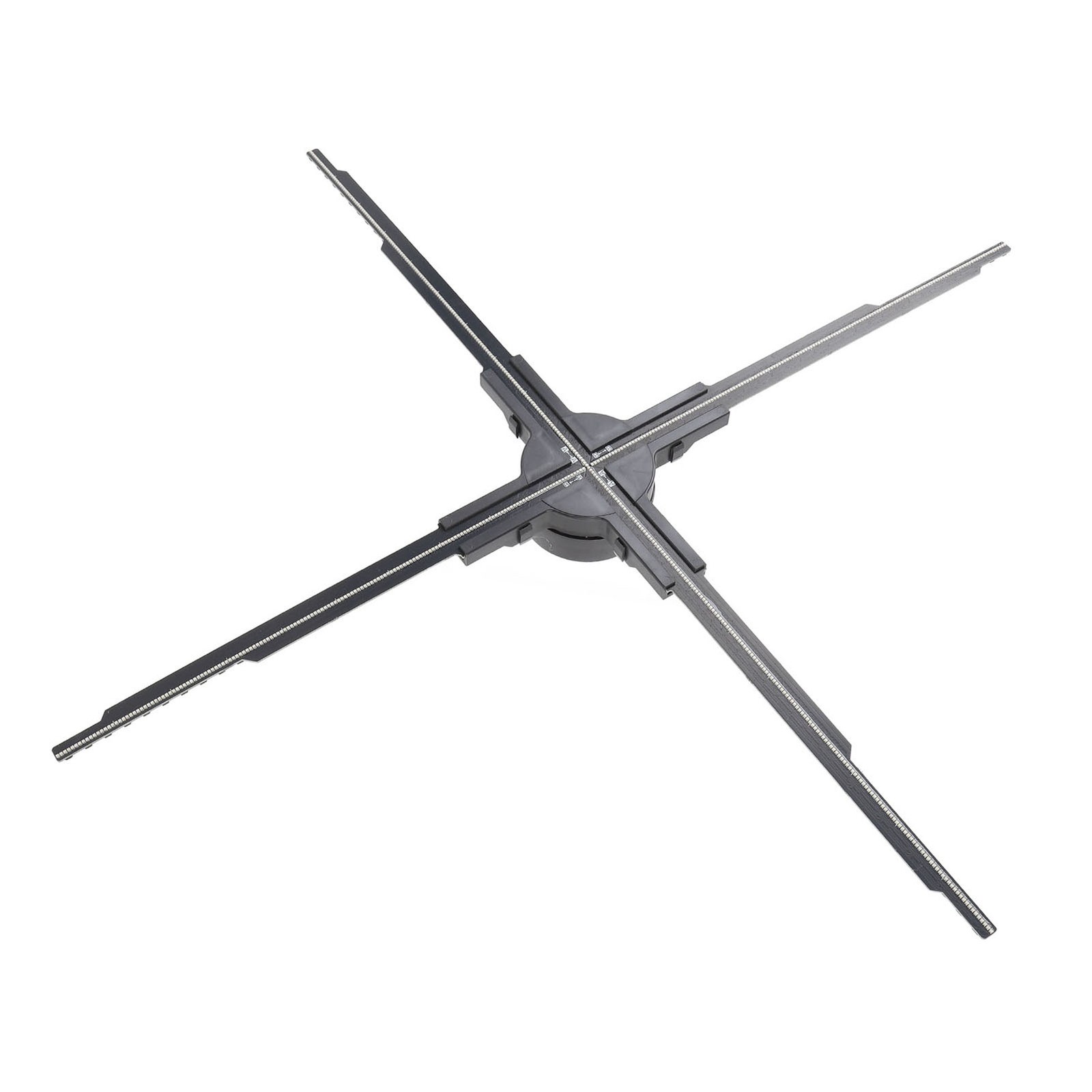 65CM 3D Hologram Fan Projector WiFi APP Control 2500×640 Resolution 640 LED OQMD