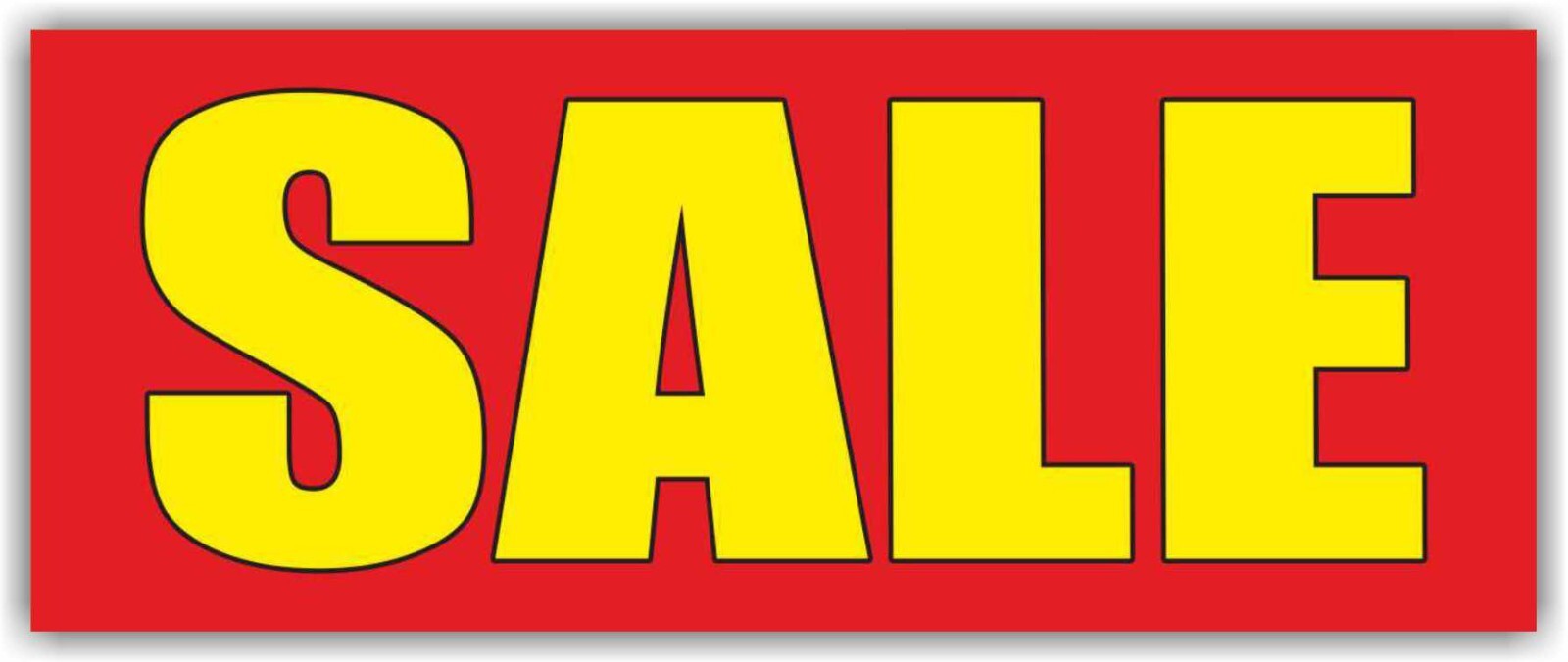 SALE Advertising Banner Vinyl Mesh Sign big save discount clearance holidays