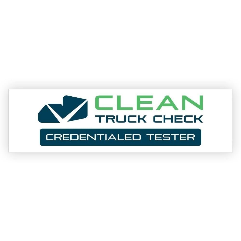 CLEAN TRUCK CHECK Credentialed Tester Banner – 3×10 Foot Vinyl Sign with…