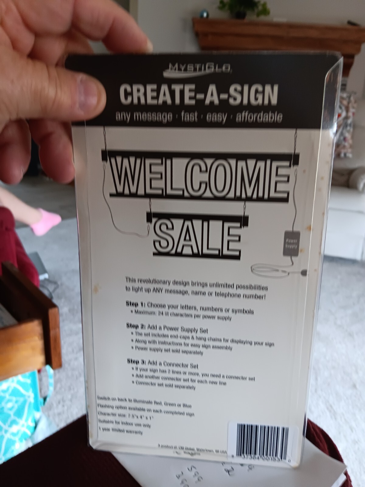Mystiglo Business Signage For Store Create Sign 8 Color Light Number 8