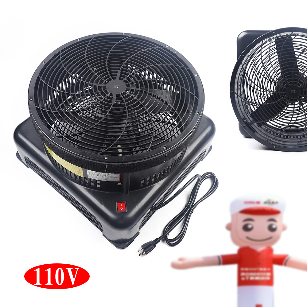 18″ Air Blower Fan Fit Outdoor Inflatable Dancer Wind Tube Man Puppet Fly Guy