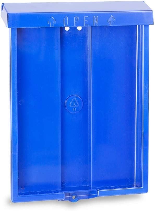 SOURCEONE.ORG Outdoor Real Estate Style Brochure Holder Color 1 Pack, Blue