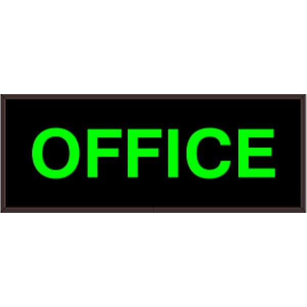 Signal-Tech 39174 PHX718G-A607/120-277VAC OFFICE Outdoor Sign