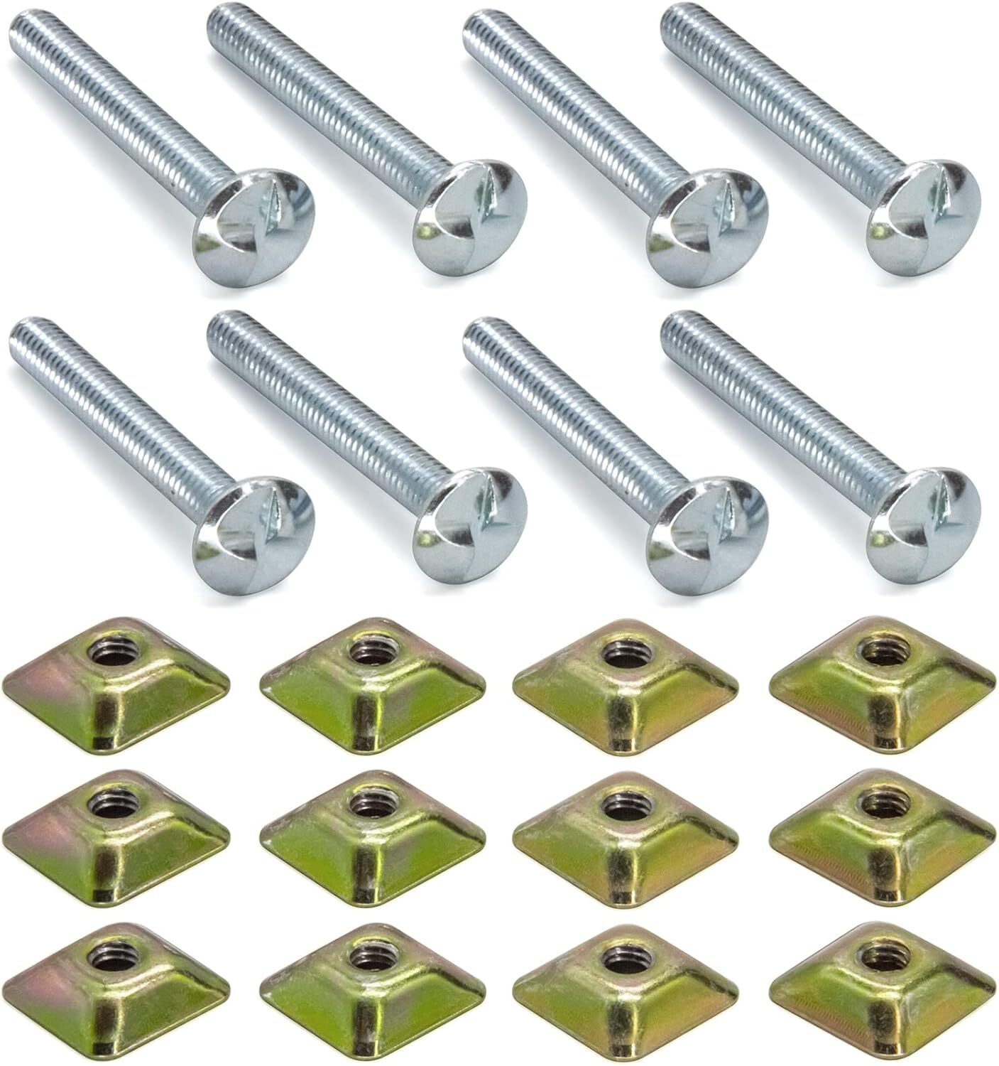 8 PCS Anti-Theft Post Attachment Kit Sign Mounting Hardware for U Channel Pos…