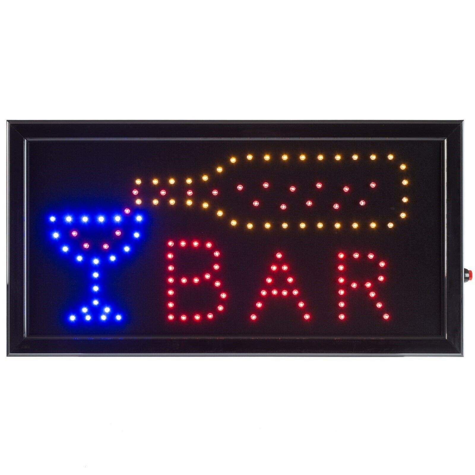LED Bar Sign Neon Light Bright Window Store Sign for Restaurant Bar Business