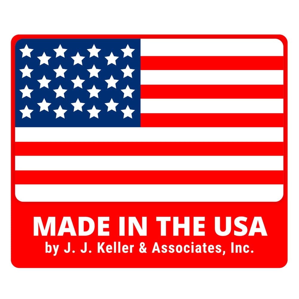 25 PCS J.J. Keller Class 9 Miscellaneous Placard 10.75×10.75 Inch Vinyl Sign