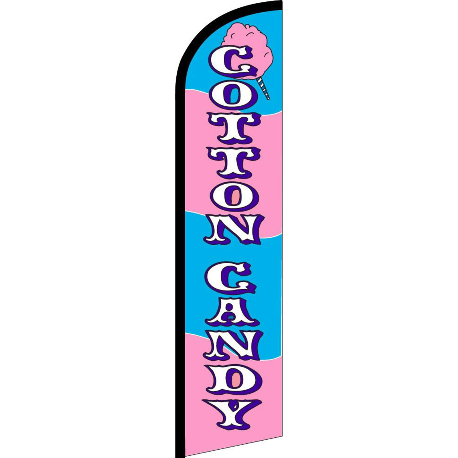 Cotton Candy 3 ft X 11 1/2 ft Swooper Flag