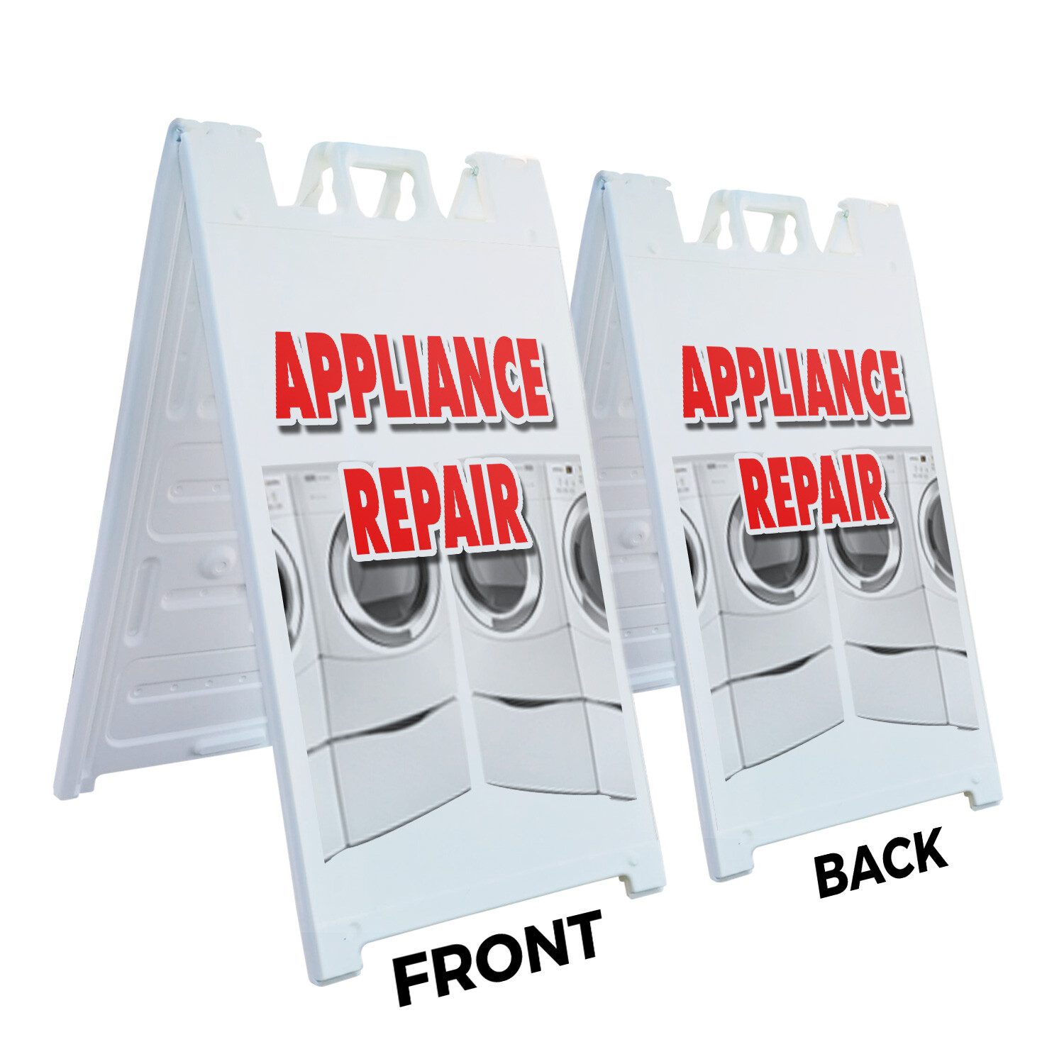 A-frame Sidewalk Appliance Repair 24″ x 36″ Double Sided A-Frame Sidewalk Sign