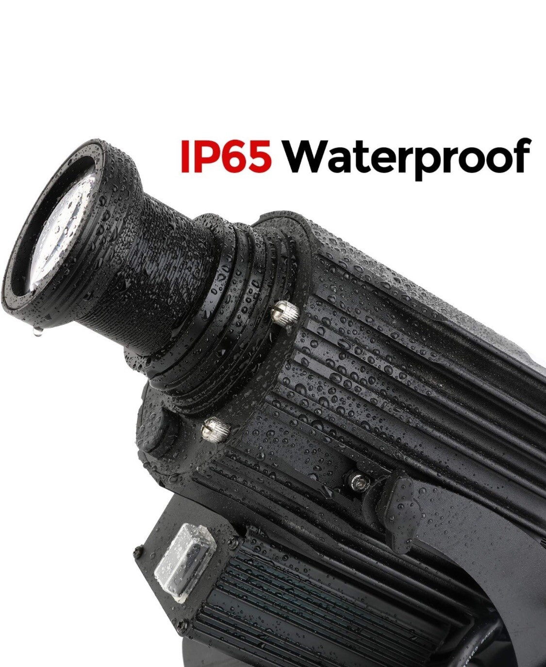 40W LED GOBO Projector 4800 Lumens Rotating Logo Projector IP65 Waterproof with