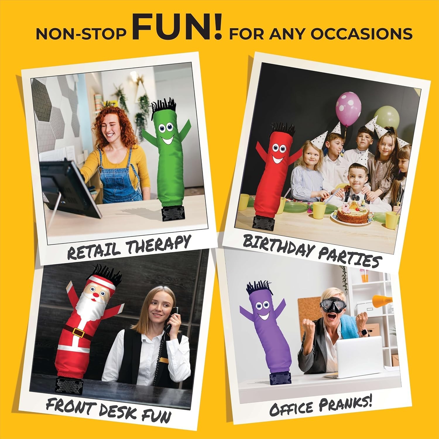 29″ Wacky Waving Inflatable Tube Guy – Desktop Size
