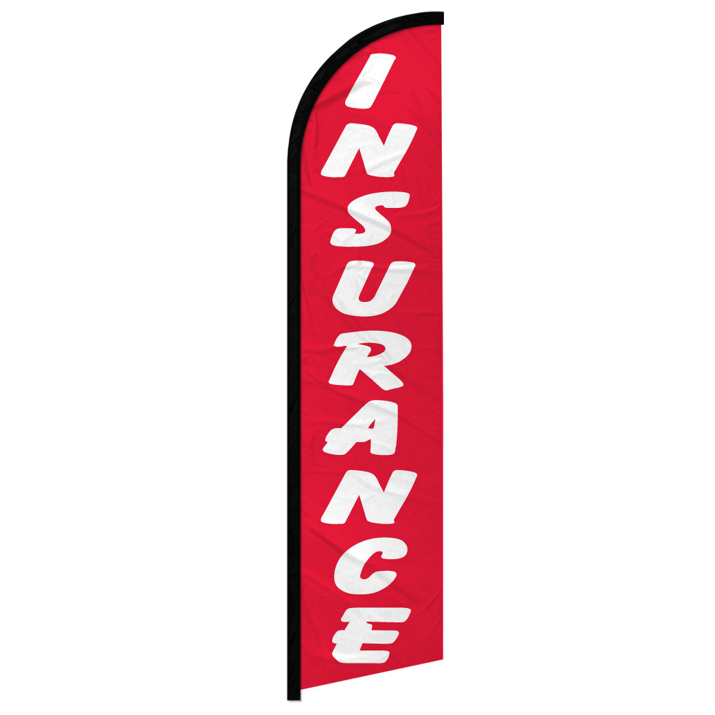 Insurance Windless Swooper Flag Car Insurance