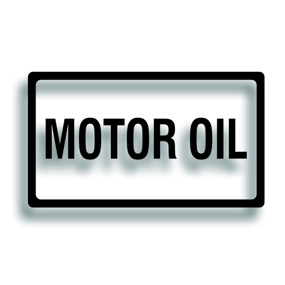 2X Service Garage Shop Decal for Motor Oil Barrel 30 55 Gallon Barrel Drum Tank