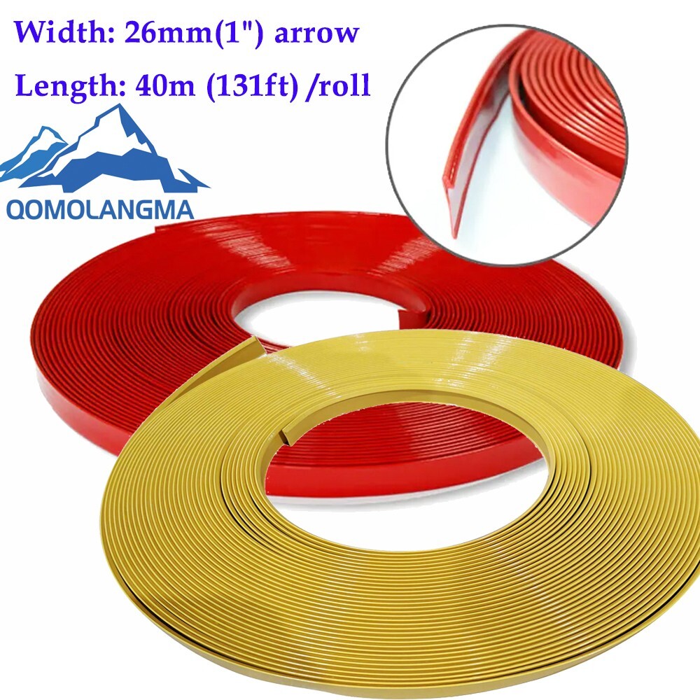 2rolls 1″x131ft Coil Strip Trim Cap Aluminum Channel Letter Material Yellow