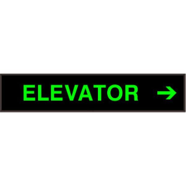 Signal-Tech 45965 PHX734G-I335/120-277VAC ELEVATOR w/Right Arrow Sign