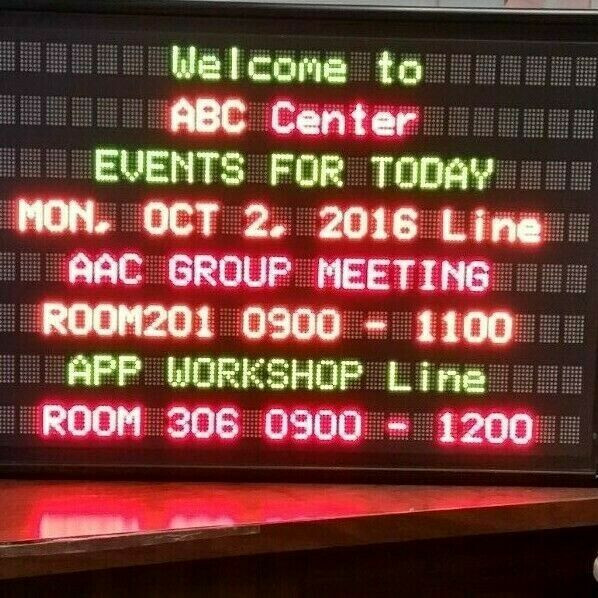 20“x30″ Color Window Sign Sidewalk Sign Industrial Grade LED Sign for Ads/Info