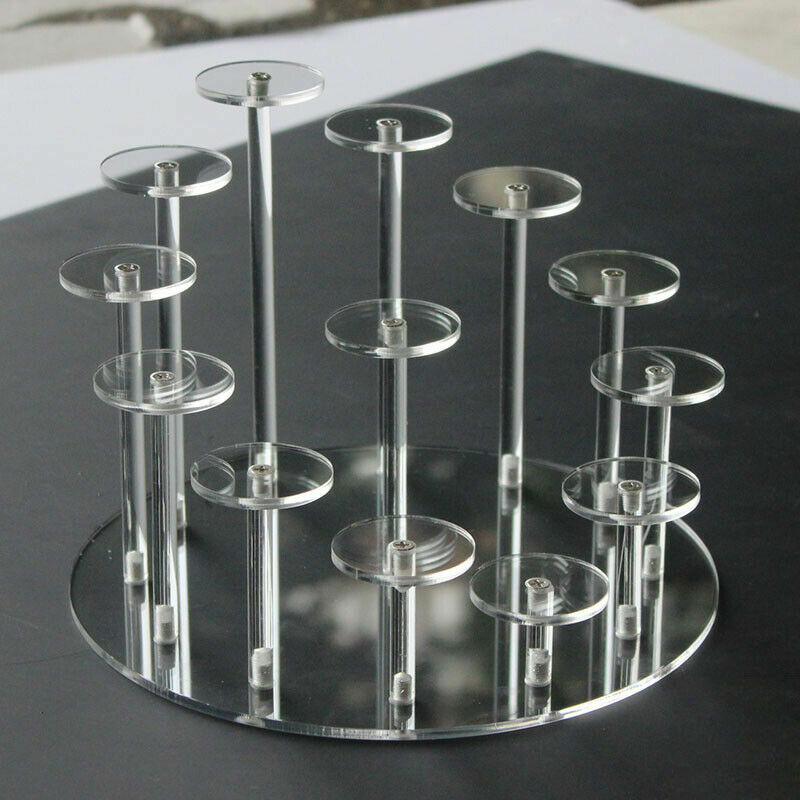 Acrylic Removable Stand Model Toy Display Transparent Perspex Stands Shelf EAN