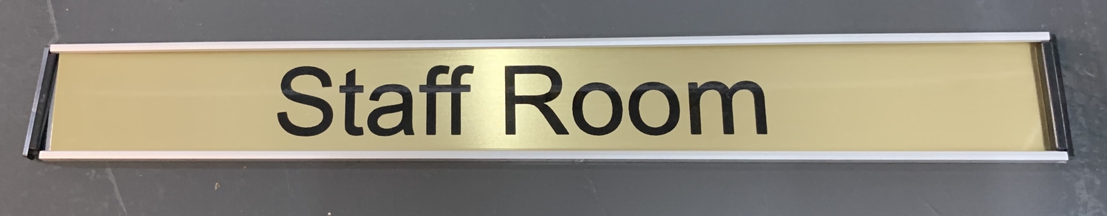 Door Sign – Name Plate & Base 31.5mm