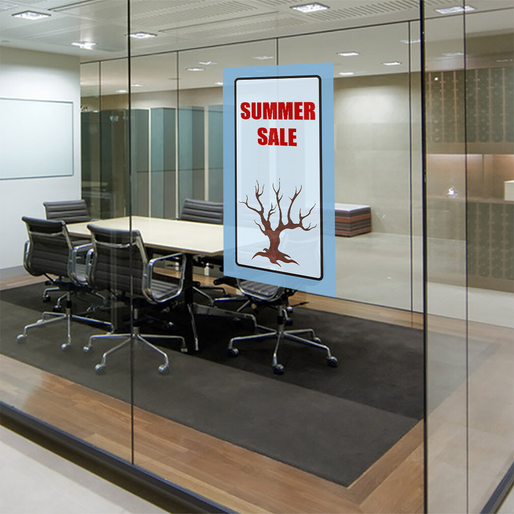 Door Decals Vertical Vinyl Stickers Multiple Sizes Industrial Vinyl Business