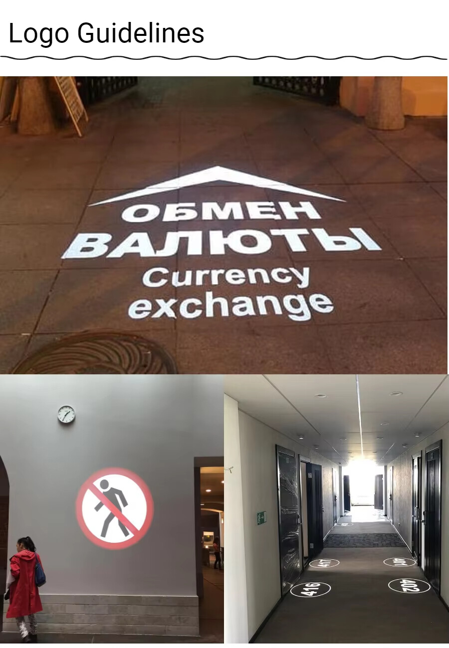110W Embedded Custom Insert Gobo Logo Projector Lamp Indoor Home Store AD Signs
