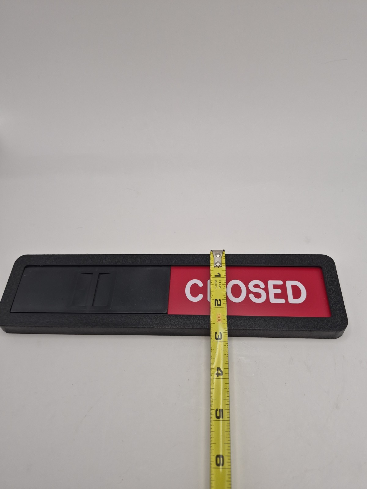 Open Closed Sign for Business Door, Open Signs Privacy Slide Door Sign Indicator
