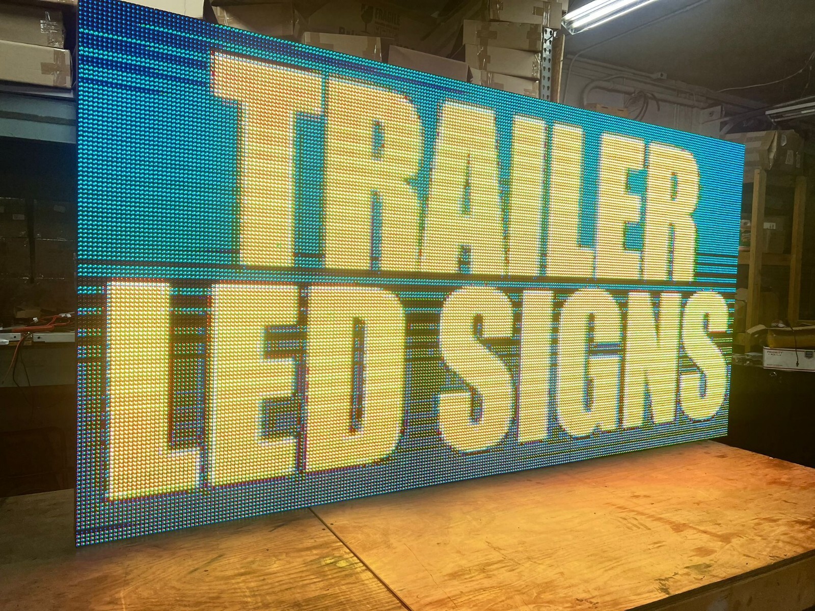 Full Color LED Digital Sign 10MM HD 3ft x 6ft Outdoor TEXT, PHOTO & VIDEO