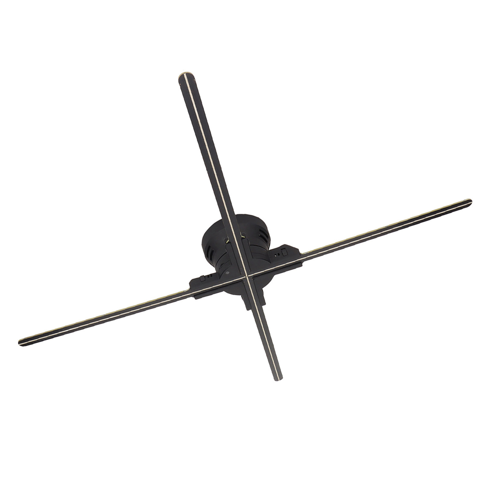 3D Hologram Fan Player 700rpm/Min 768pcs Lamp Beads Ad Display MOY