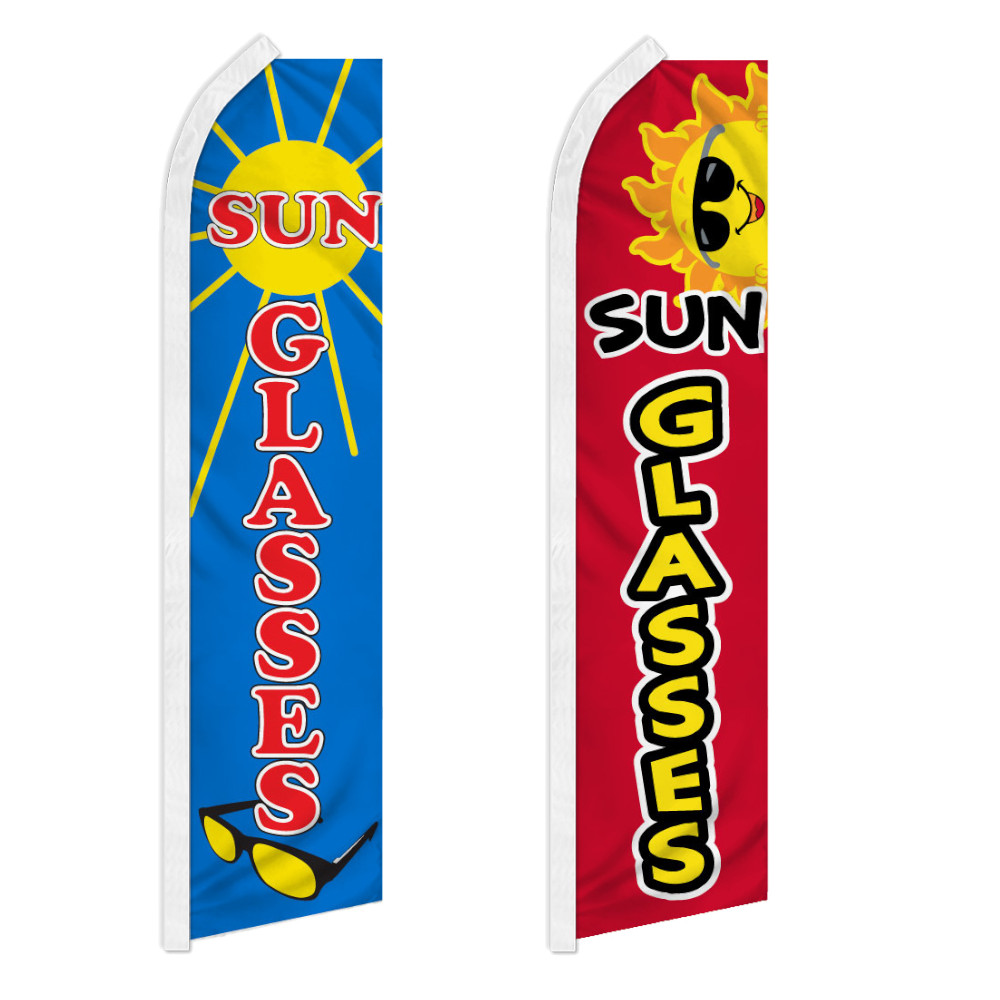 Sun Glasses Swooper Feather Flutter Flag Sunglasses for Sale Sunnies